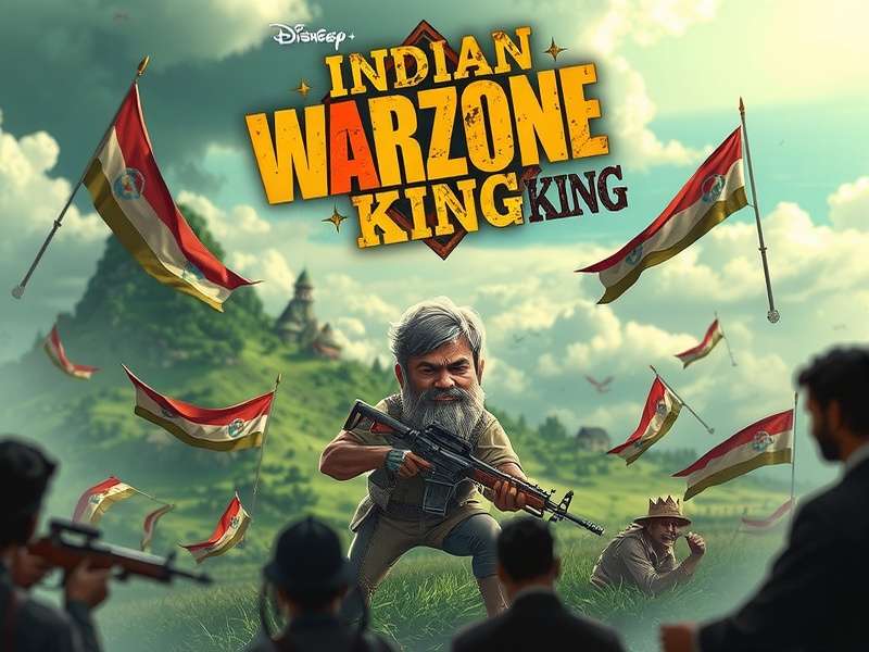 Indian Warzone King Game Cover Art